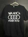 T-shirt czarny audi rozmiar L