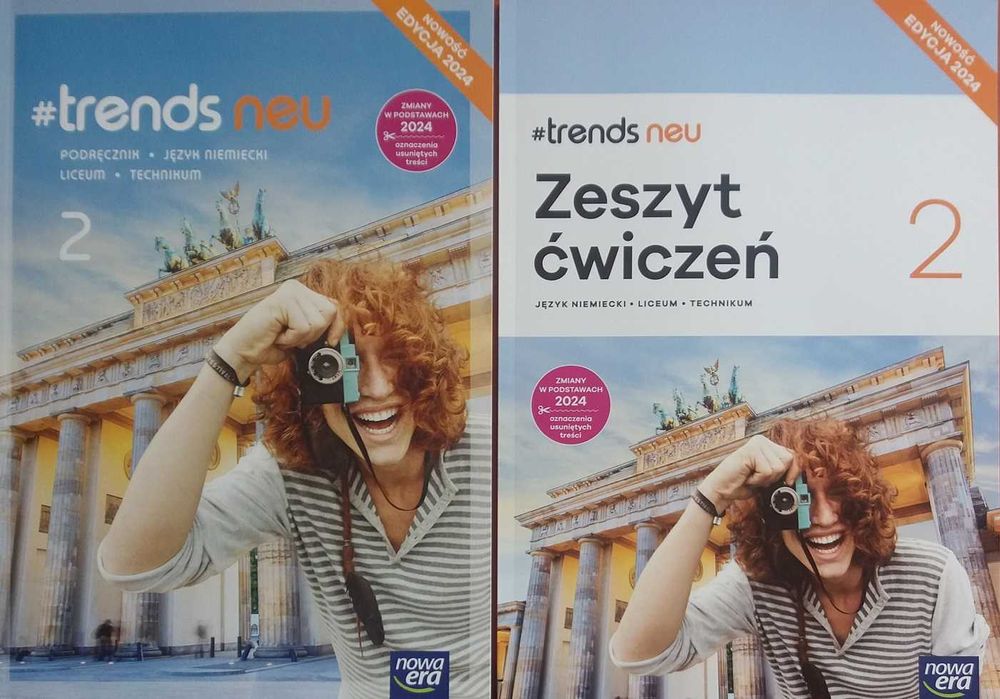 #trends neu 2 podr. + Zeszyt ćwiczeń Nowa Era. Edycja 2024