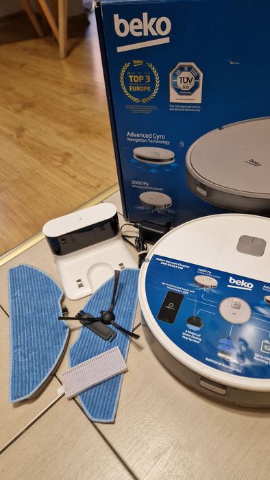 Jak nowy! Robot sprzątający Beko, jak Rumba odkurzacz mopujący