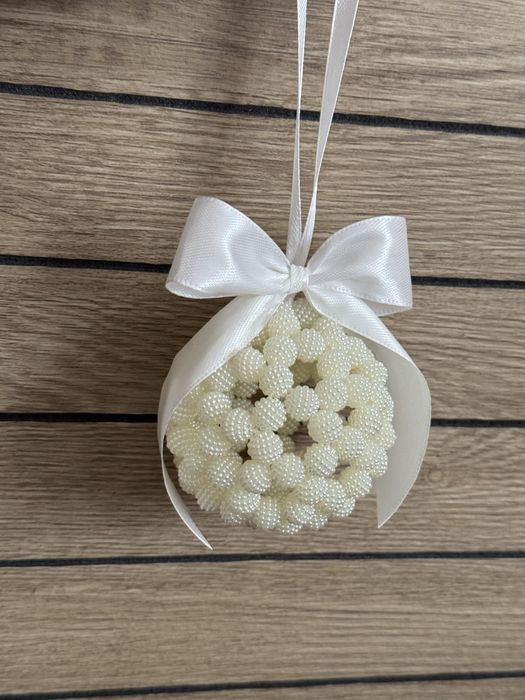 Новорічний декор куля на ялинку