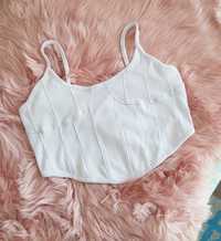 Crop top prążkowany PrettyLittleThing 36