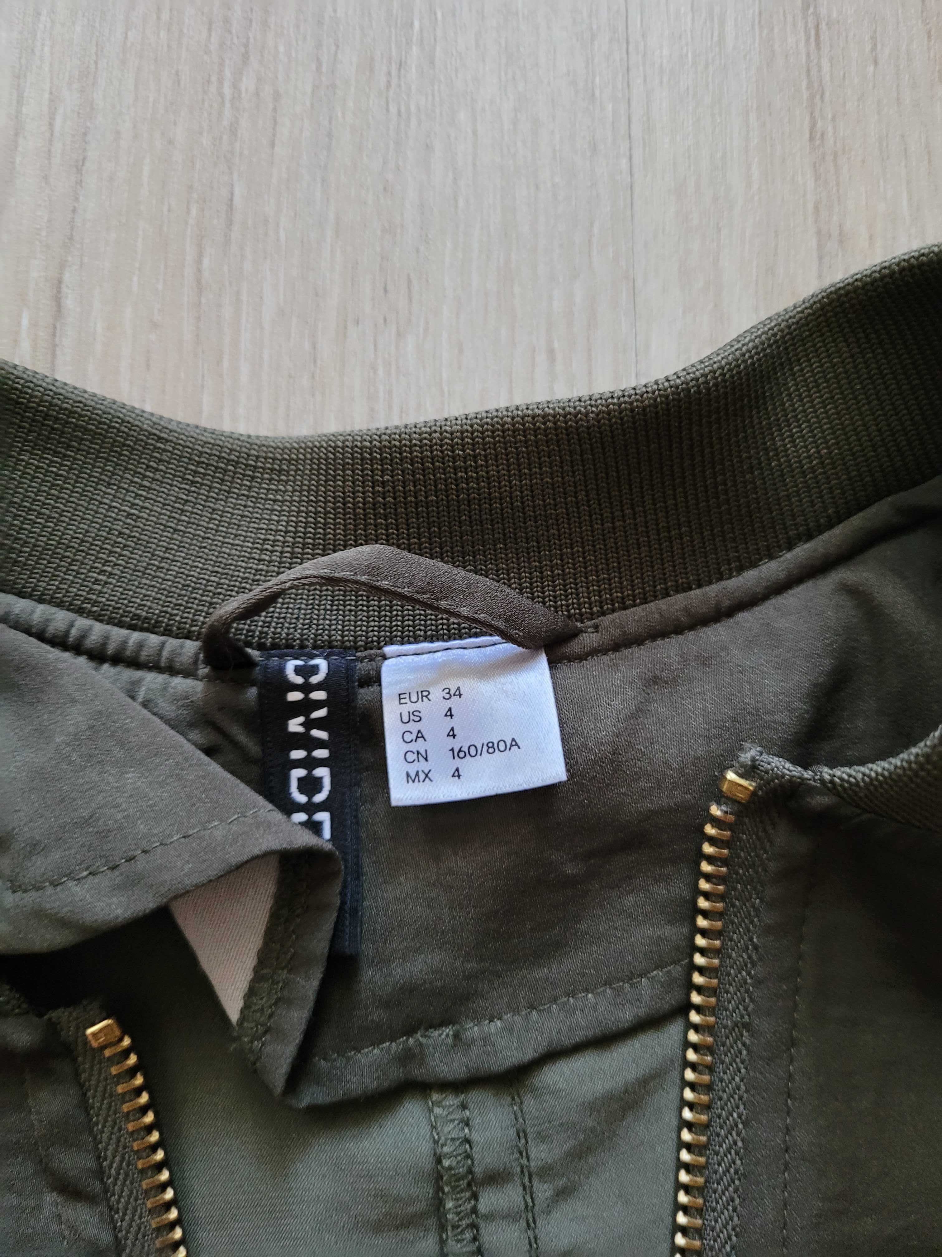 Wdzianko kurtka bluzka cienka H&M r. 34