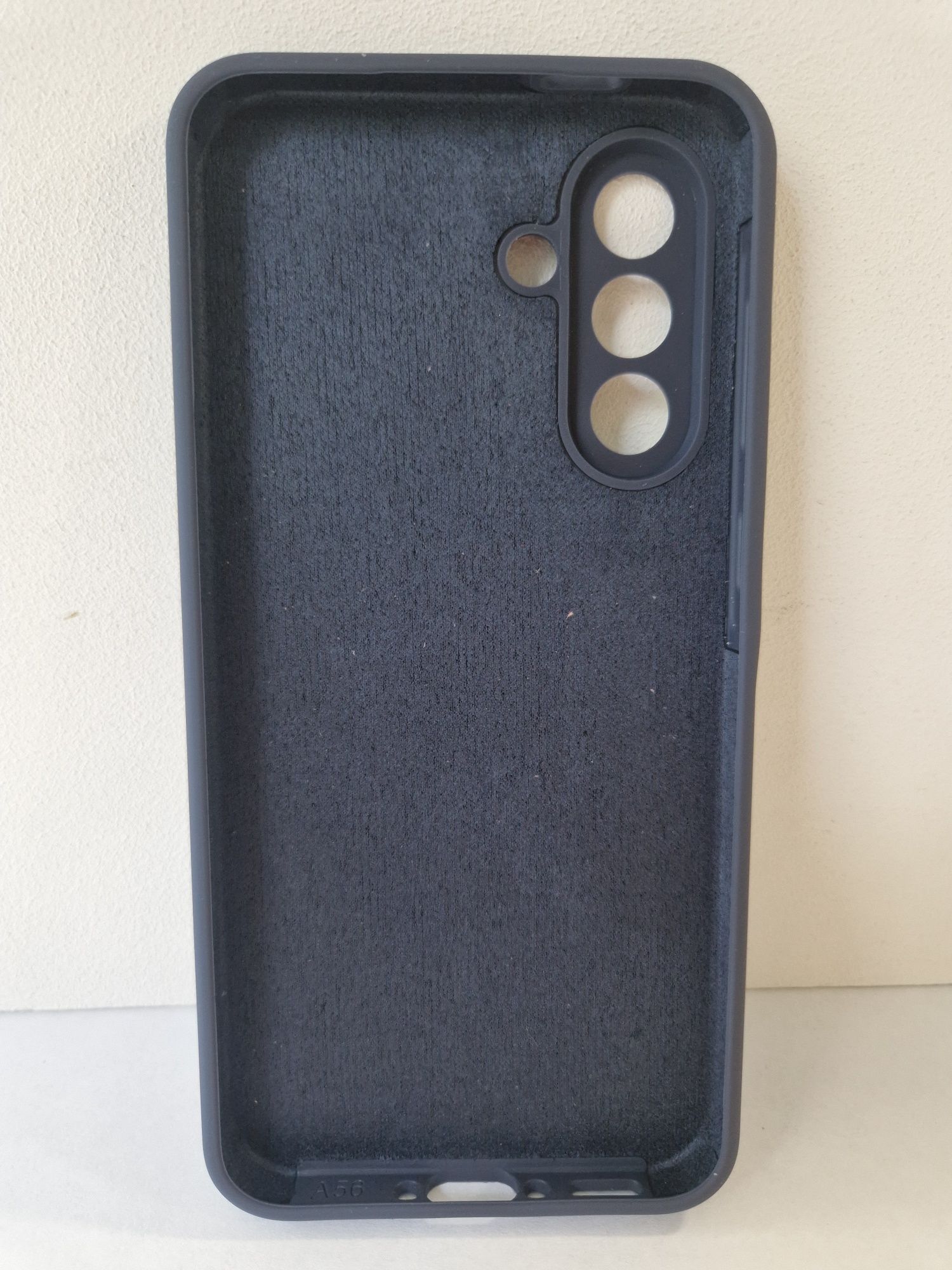 Silicone Lite Case do Samsung Galaxy A56 5G granatowy