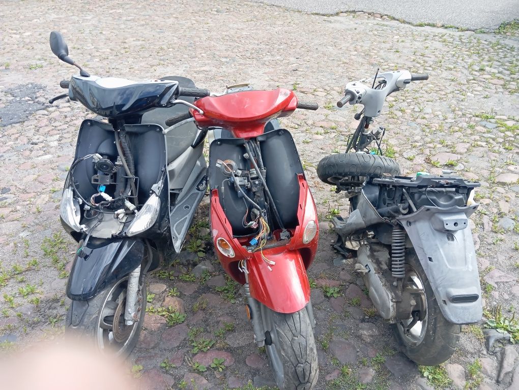Yamaha Neos plastyki lampy elektryka koła śilnik licznik