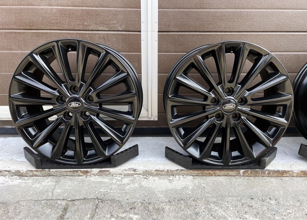 4x felgi aluminiowe 5x108 r17 7J et50 Alufelgi Oryginał Ford Czarne 17