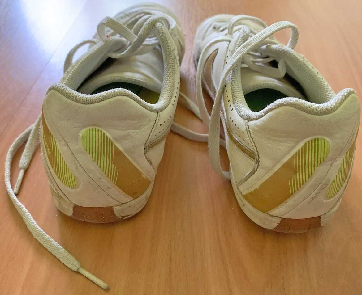 Ténis Nike Unissexo, Branco e Dourado