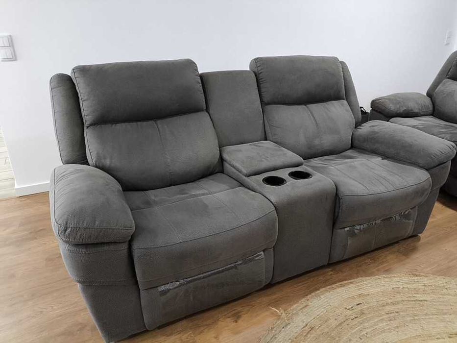 Conjunto Sofás Reclináveis (3+2 lugares)