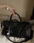 під balenciaga bag / вмістка чорна сумка