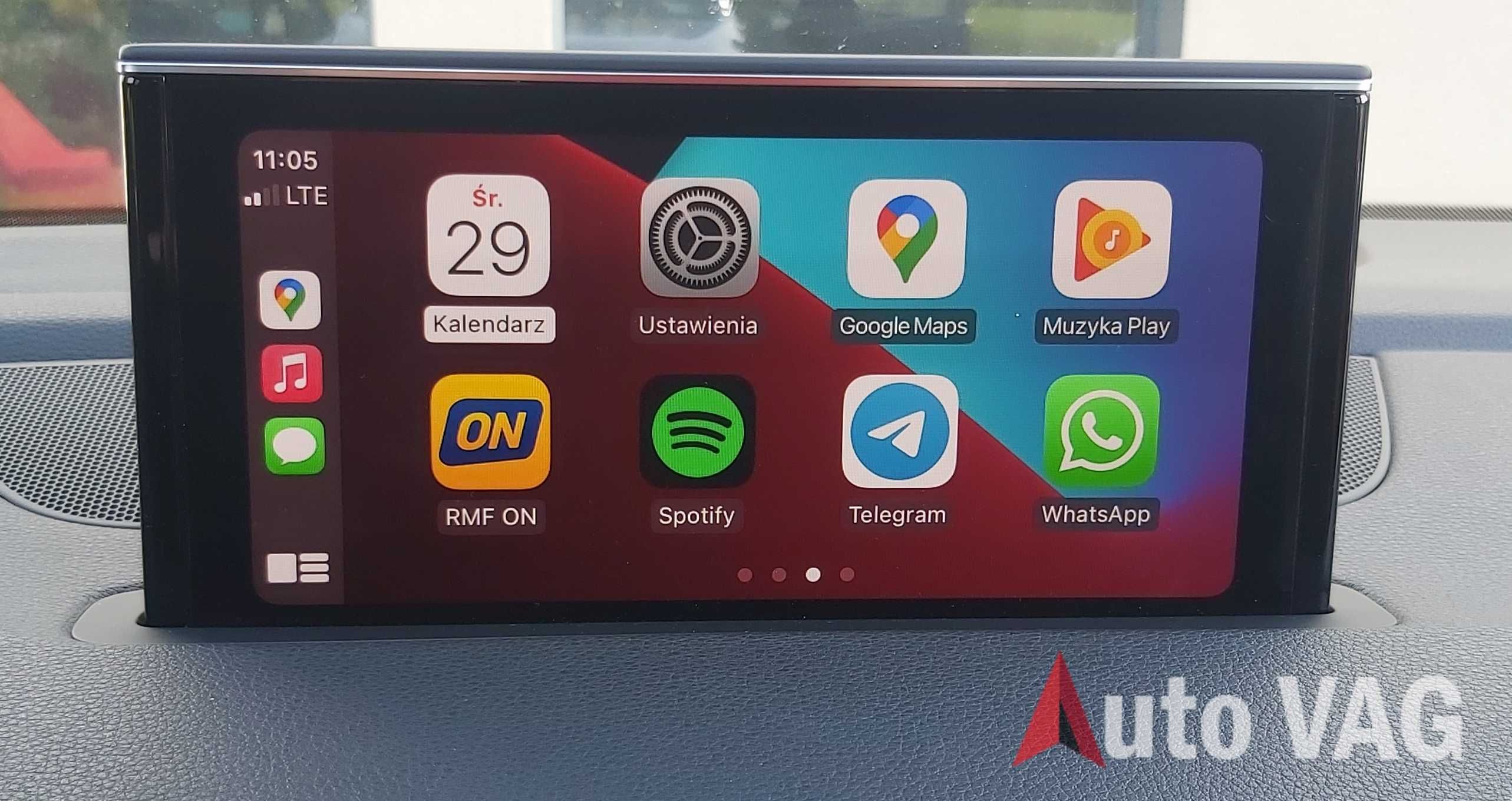 Android, CarPlay, AppConnect, SmartLink, Mapa, Nawigacja, Doposażenia