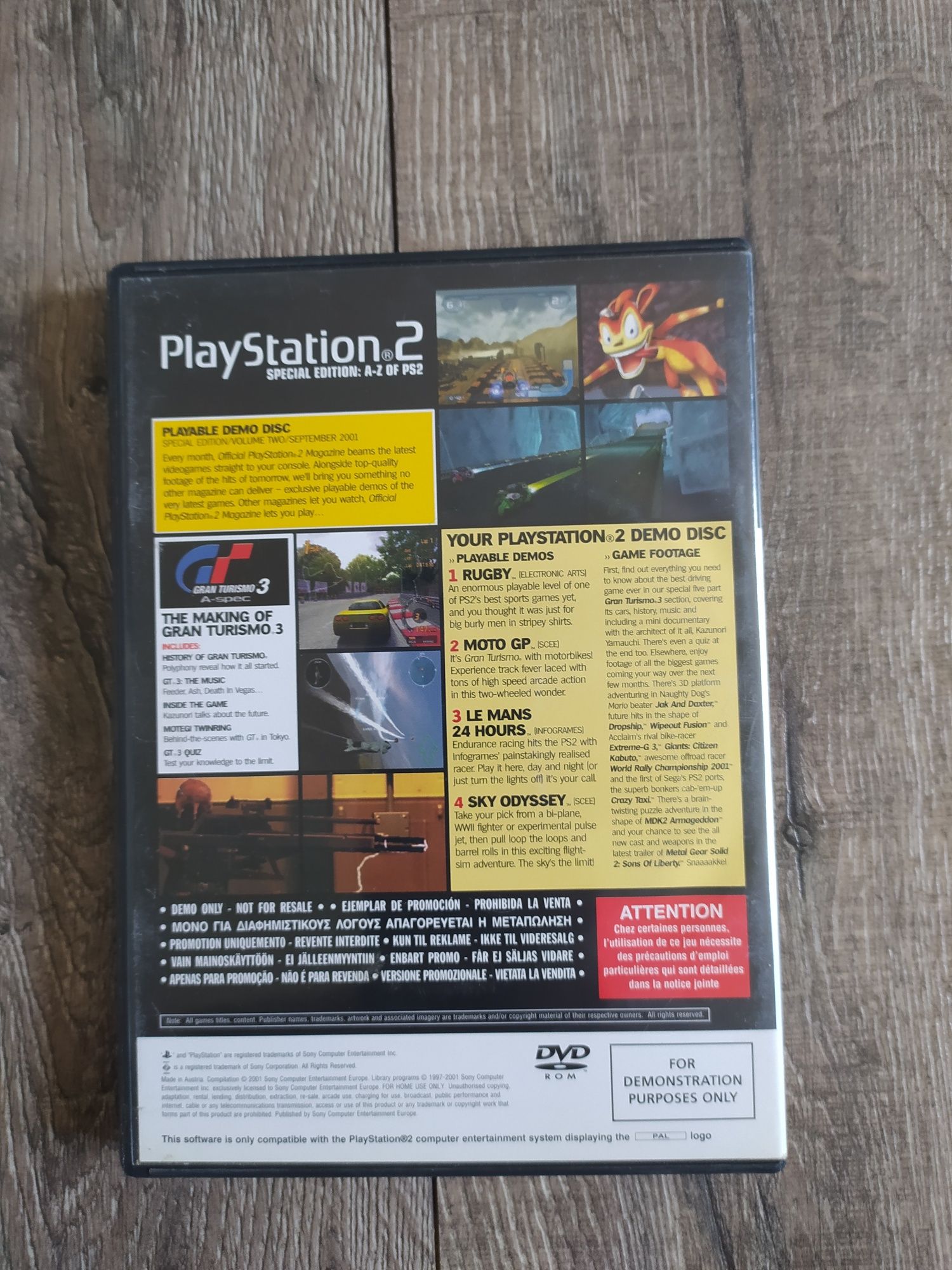 Gra PS2 kilka gier na 1 płycie 2001 Wysyłka