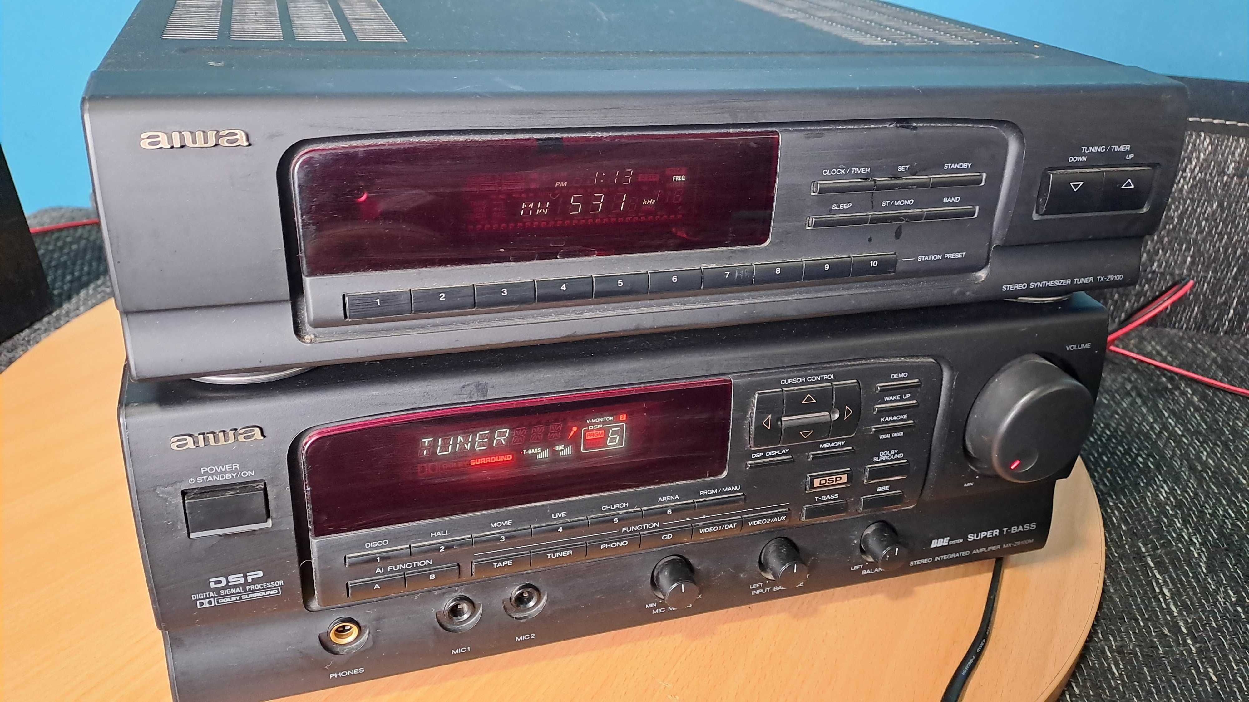 Wzmacniacz+tuner AIWA MX-Z8100M i TX-Z9100
