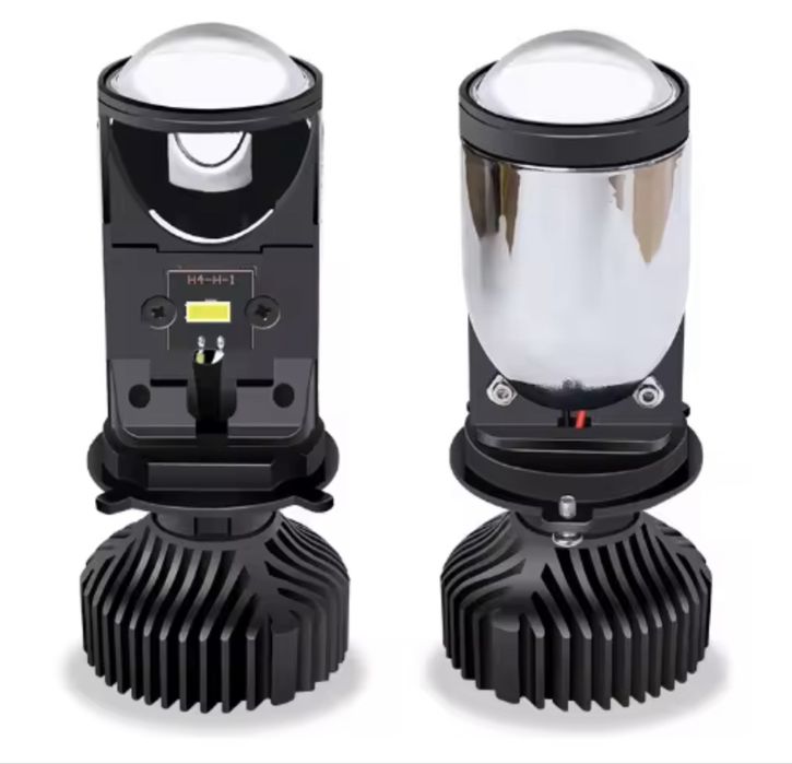 Світлодіодні білед лінзи H4 Led 80W 12-24V H/L ближній дальній лампи