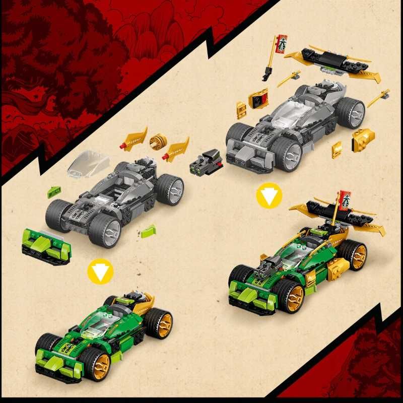 Lego Ninjago Samochód Wyścigowy Lloyda Evo 71763