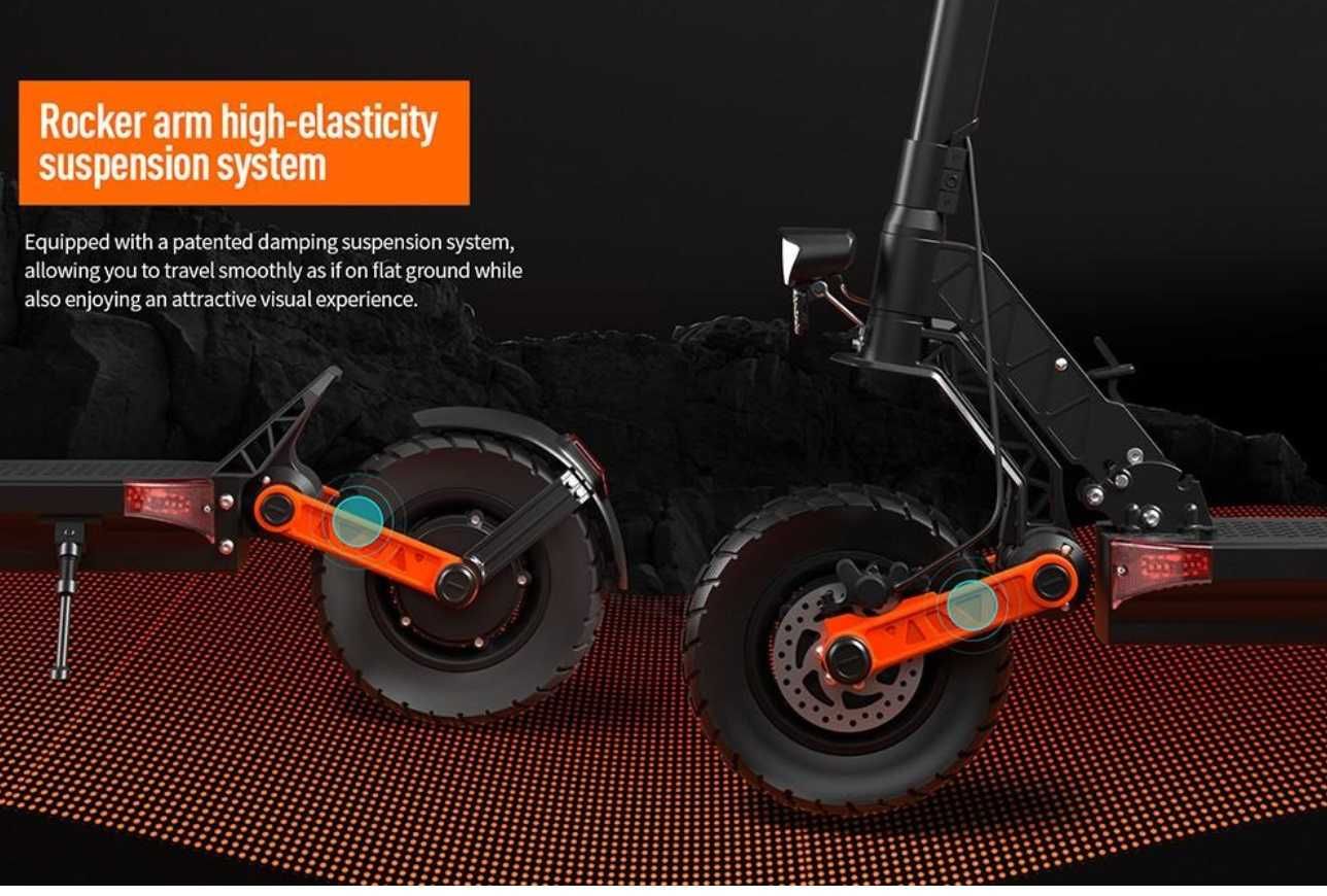 Hulajnoga elektryczna model 2025 Joyor S8-Z 2x600W 48V26AH 60km/h LCD