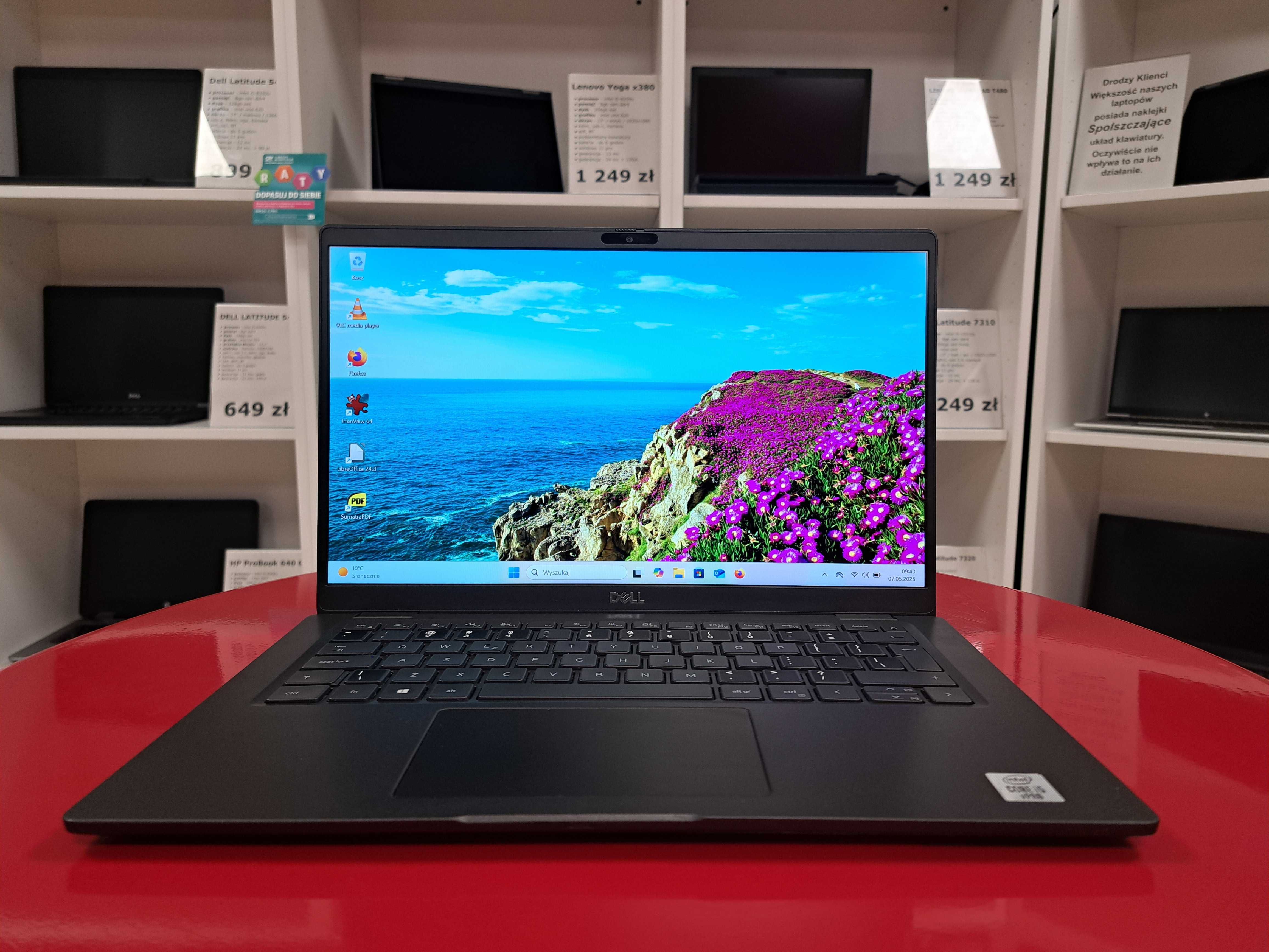 Laptop A-klasa Dell LATITUDE 7410 i5-10gen 16GB 256GB SSD HDMI Win11