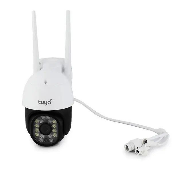 Беспроводная WI-FI камера TUYA C18 IP 360/90 уличная 3mp