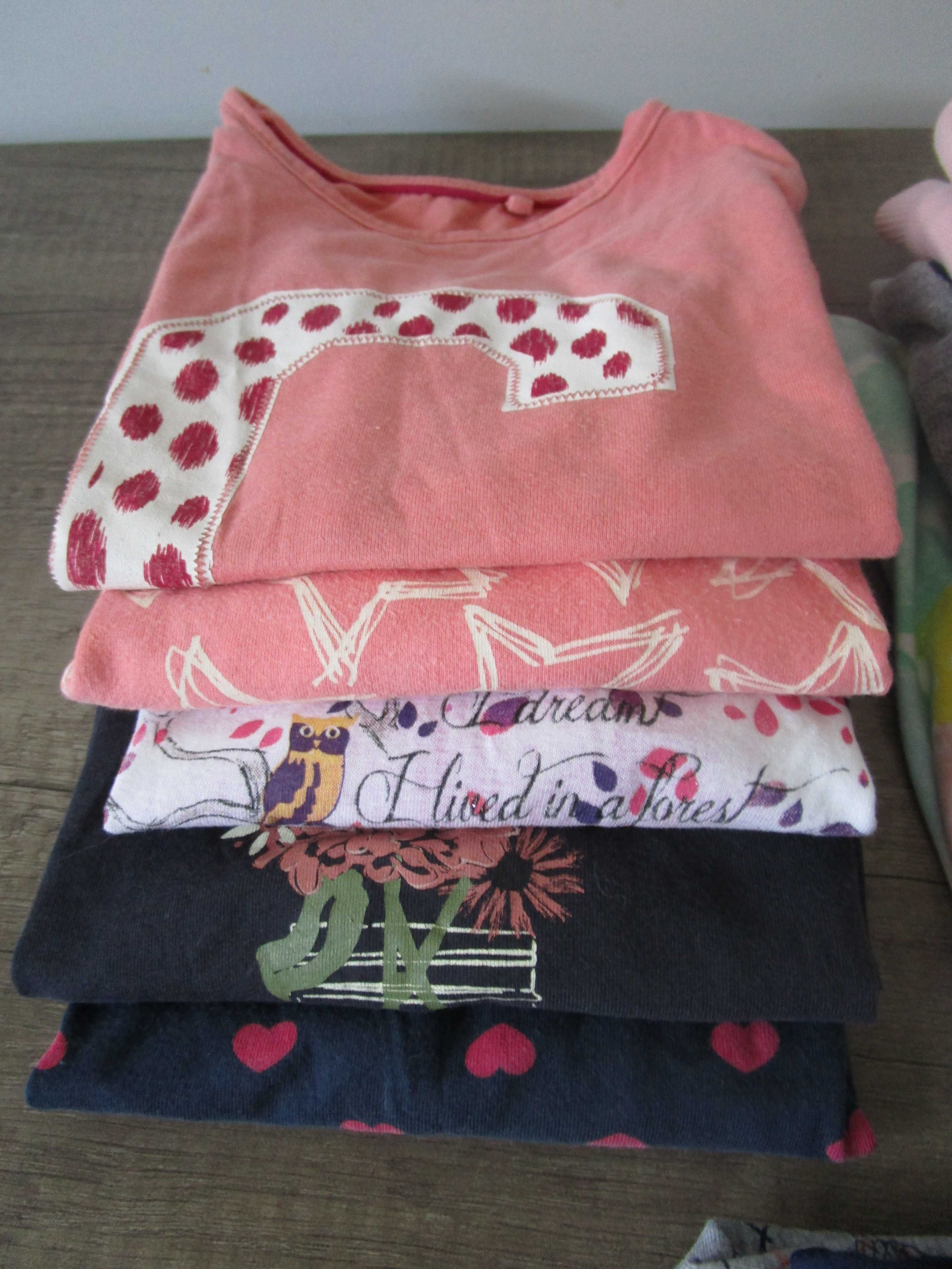 Zestaw 11 ubranek (bluz, bluzeczek) r. 86/92 (Lupilu, Zara, 5-10-15)