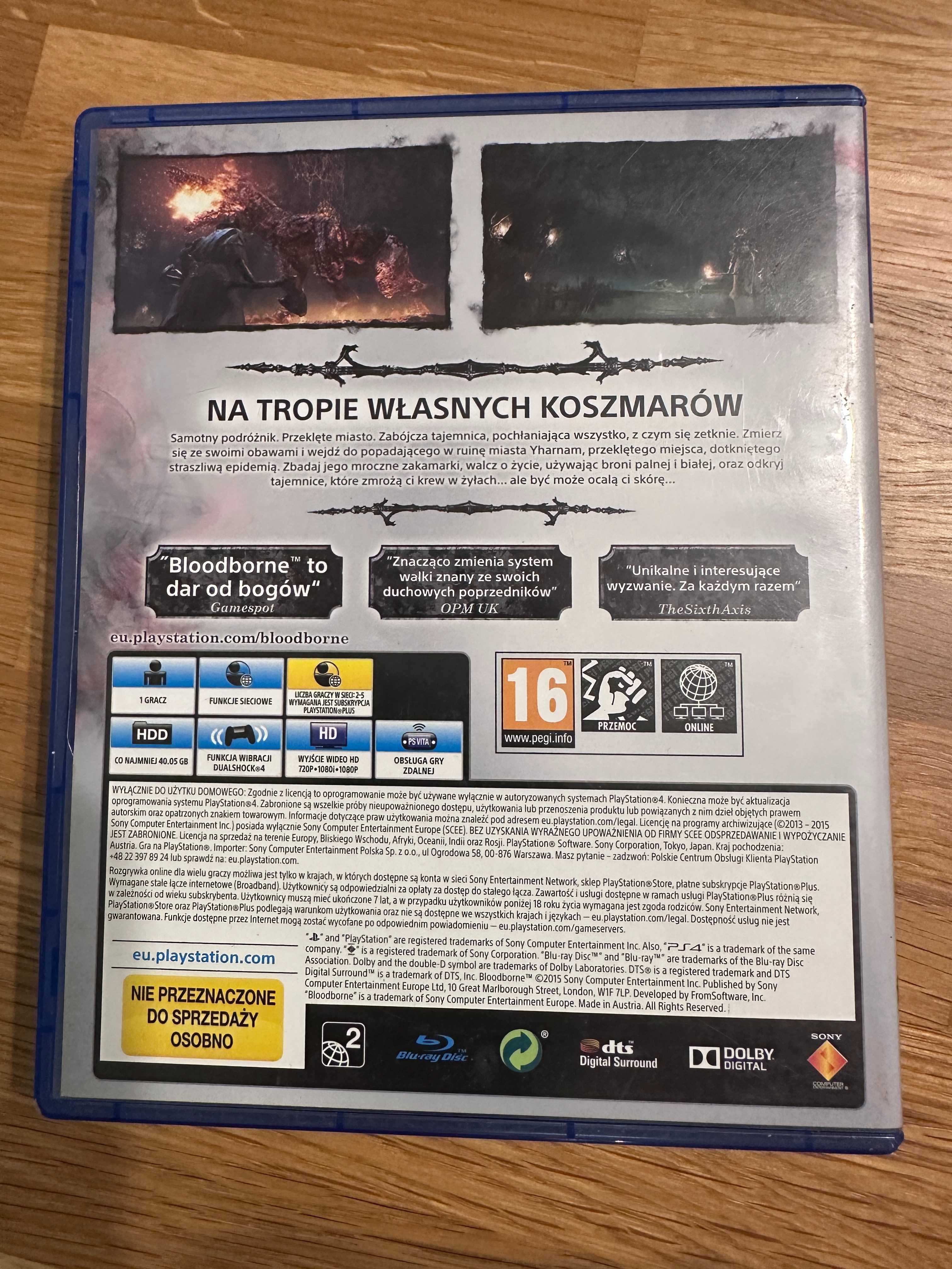 Bloodborne Playstation 4 PS4 PS5