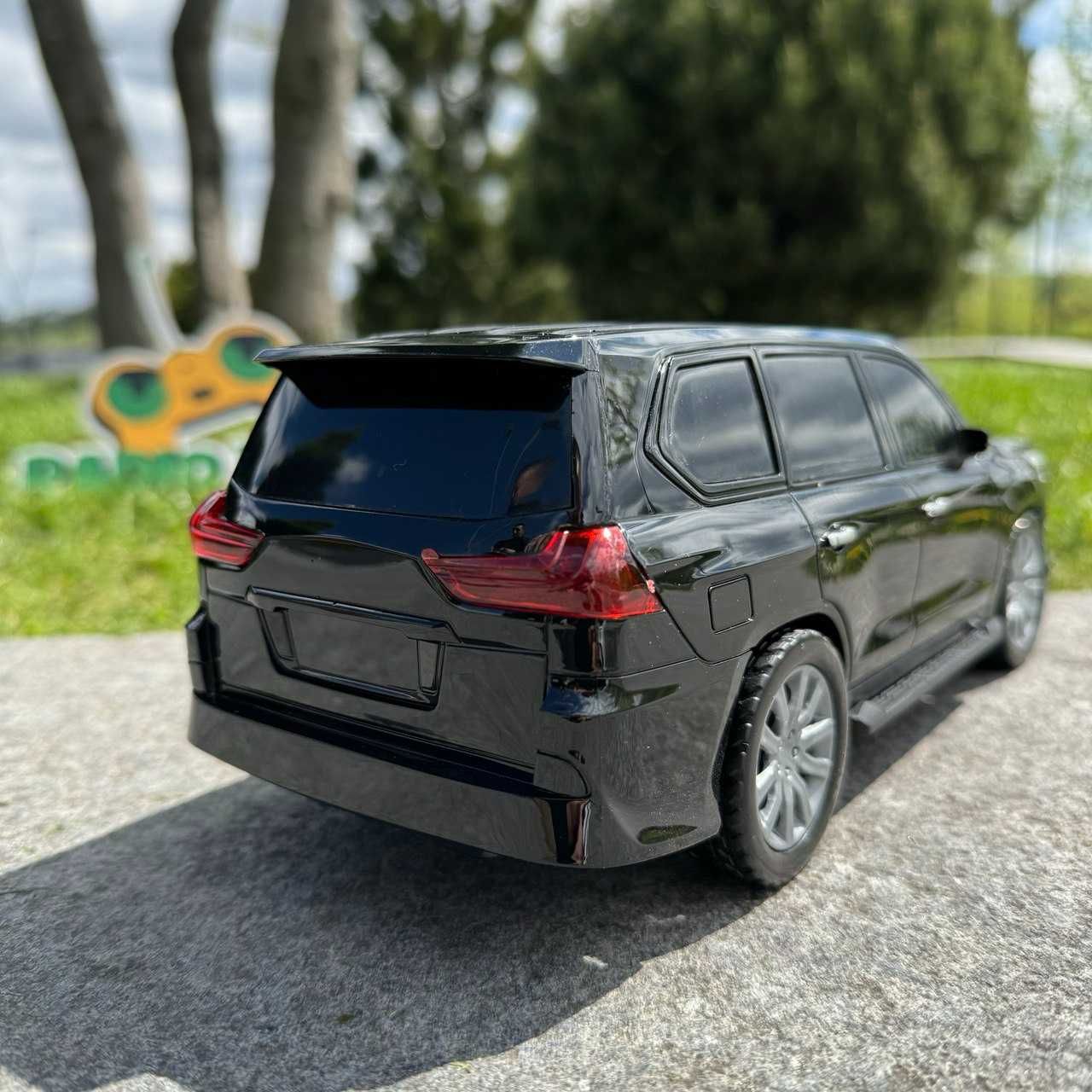 Джип на радиоуправлении Lexus LX500 Черный. Машинка на пульте