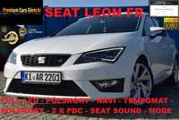 Seat Leon FILM*FR*FullLED*Navi3d*Półskóry*MODE*Tempomat*Alu18*PDC*zNiemiec*ASO