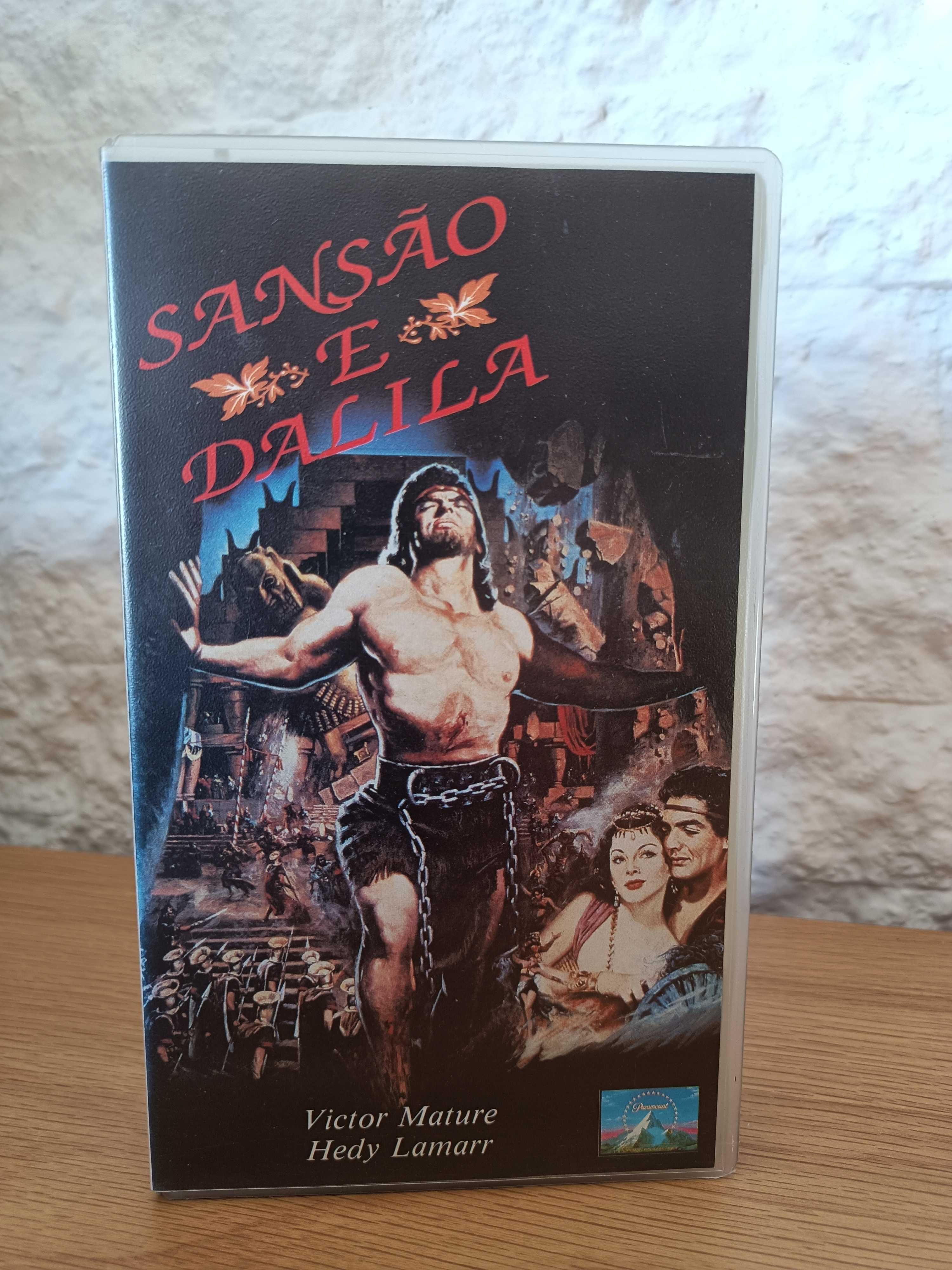 Filme VHS Sansão e Dalila