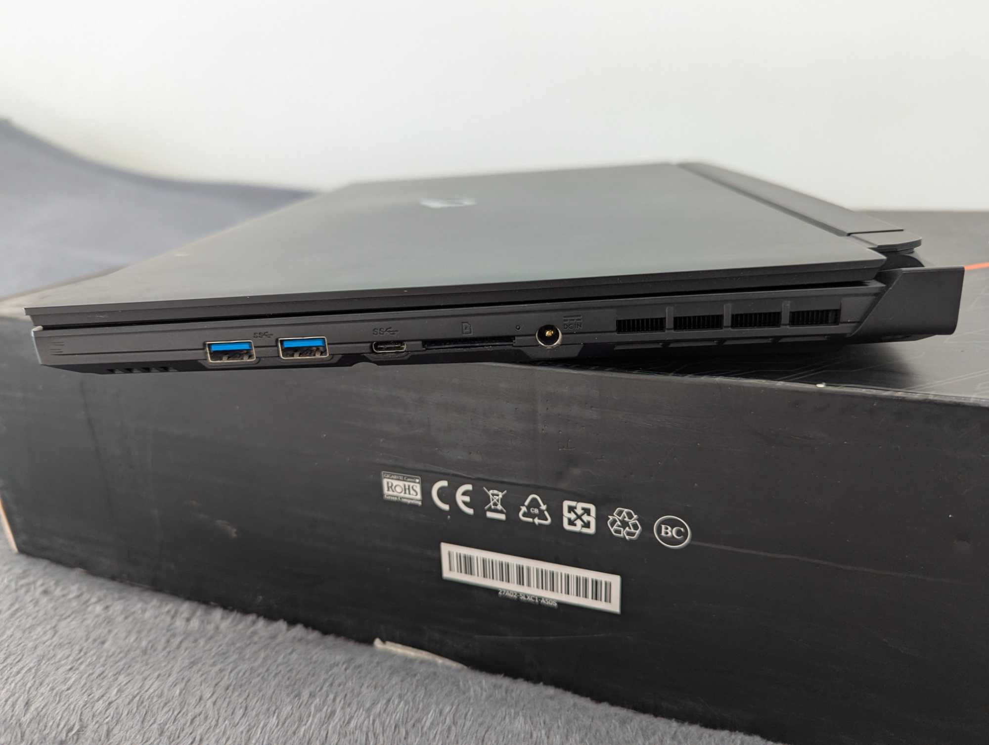 Potężny Laptop Biurowy AORUS 15P XC (Uszkodzony Układ Graficzny)