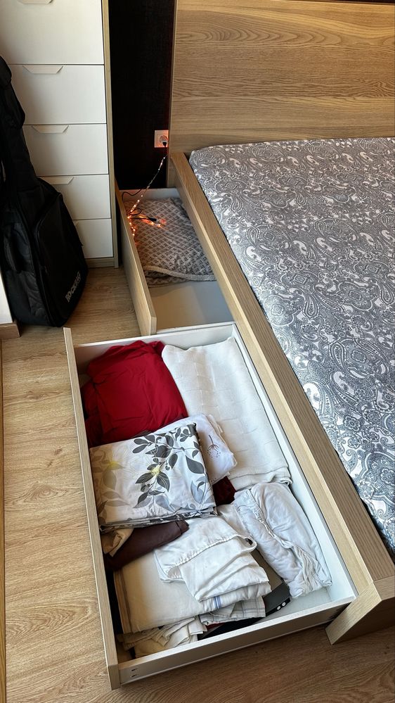 Cama + Colchão 1.60mx2m