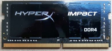 Pamięć RAM Laptop HyperX Impact DDR4, SO-DIMM, 8GB, 2400MHz, CL14, 1.2