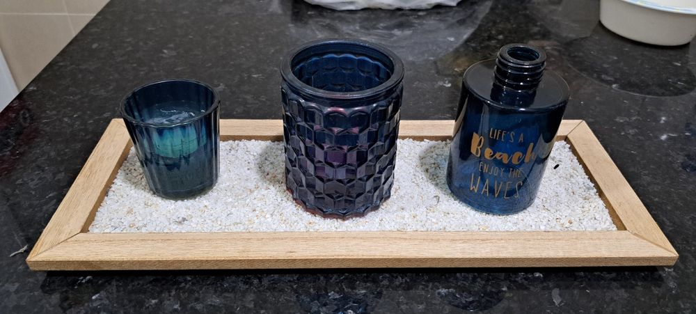 Suporte velas e fragrância aromática