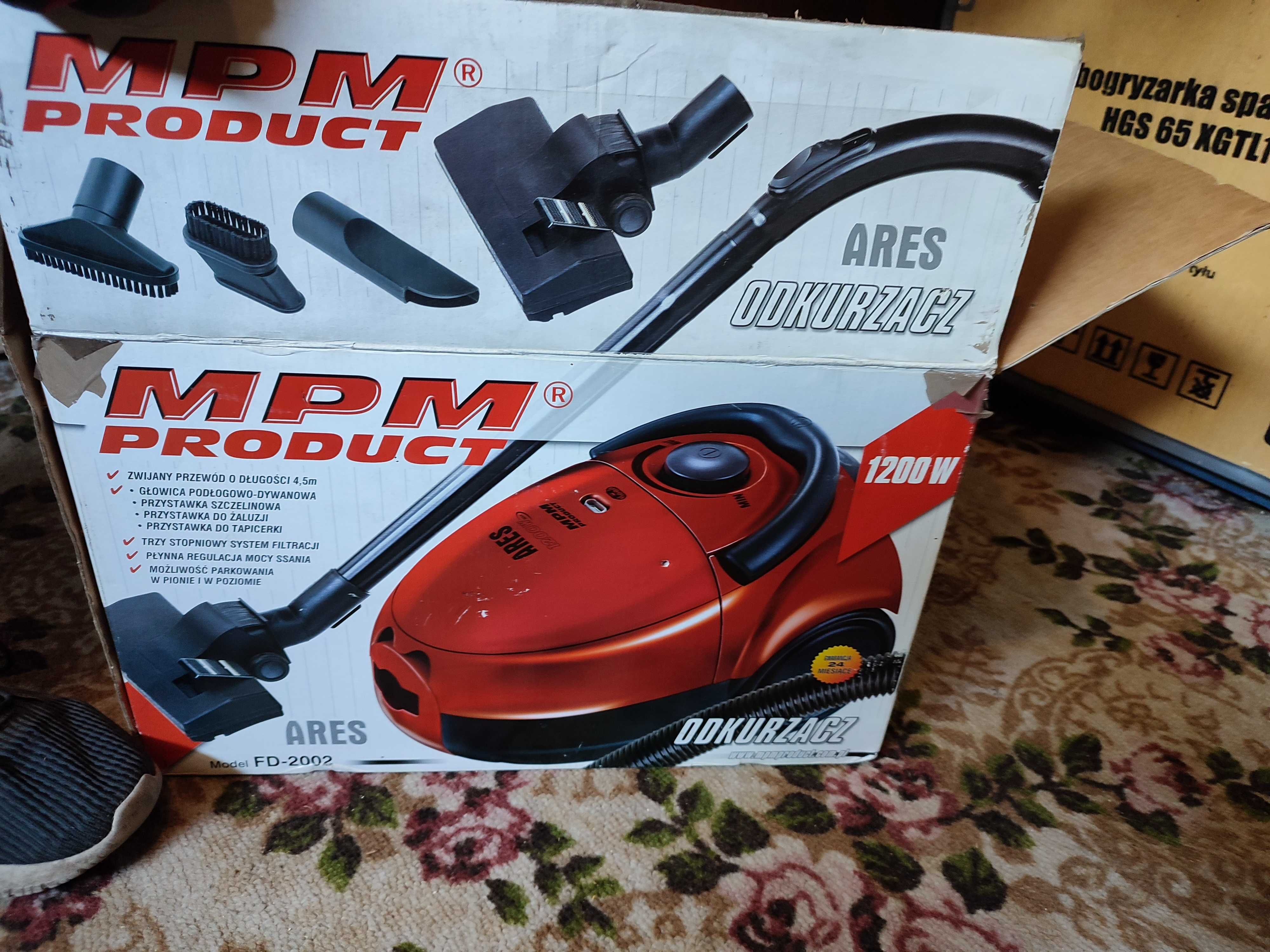 Odkurzcz  MPM  1200W
