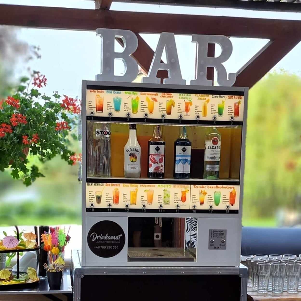Automatyczny Barman DrinkBar Drinkomat Barmix - wynajem