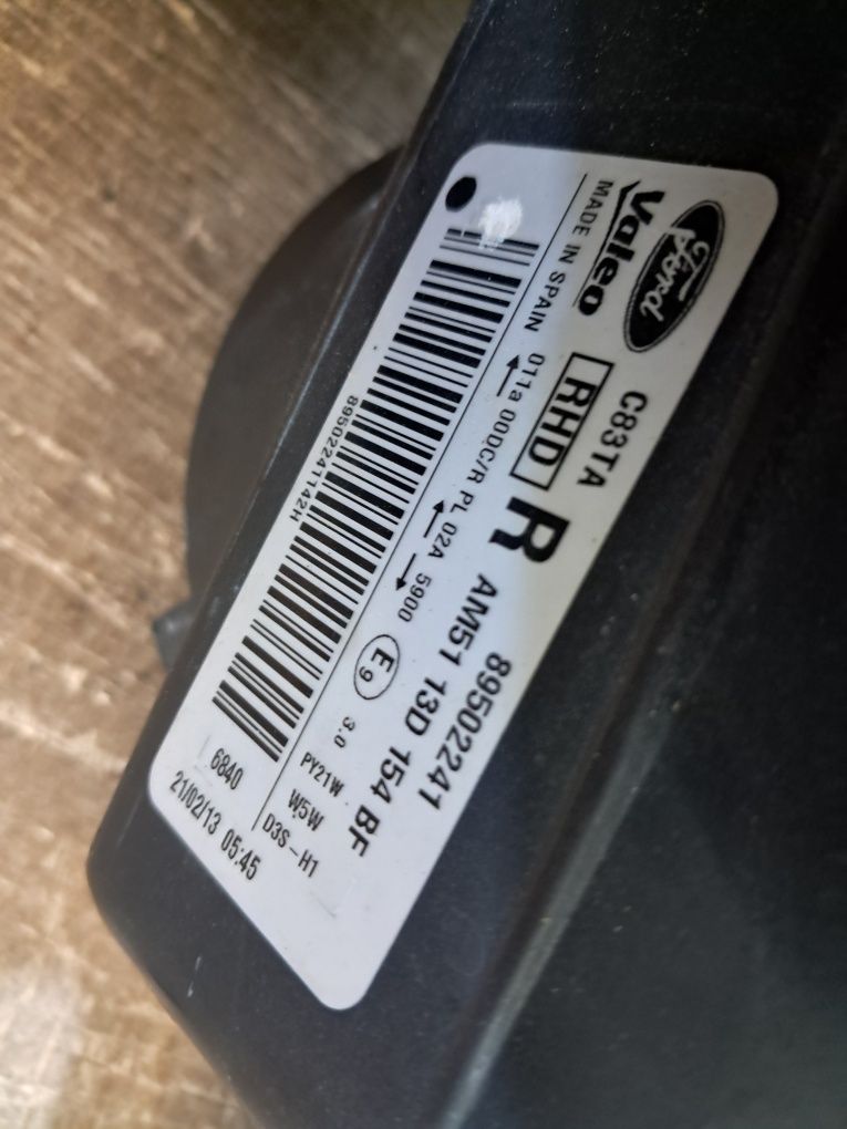 Фари форд с мах 2 ксенон, ford c-max xenon