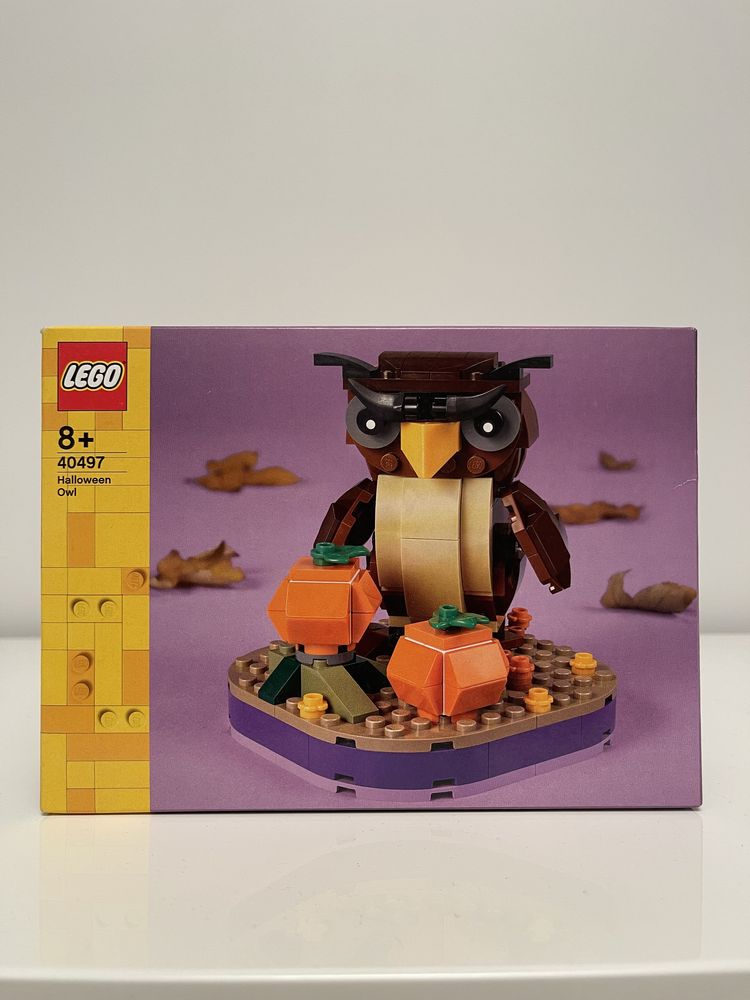 Lego 40497 - Halloweenowa sowa plus torebka Lego papierowa nowa