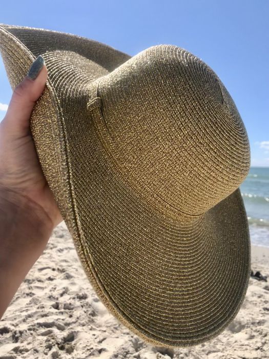 Шляпа золото серебро