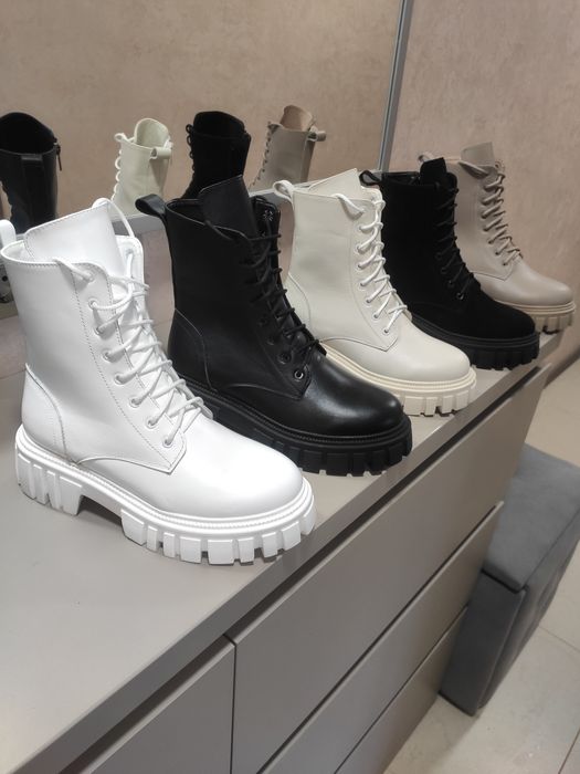 Берцы женские зимние и демисезонные, разные цвета и модели