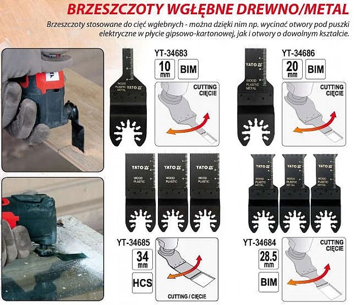 Brzeszczot Bim 20mm Yt-34686 Renowator 82220 Quick