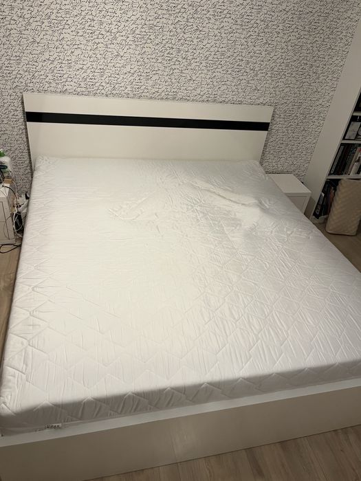 Zestaw mebli, biały połysk