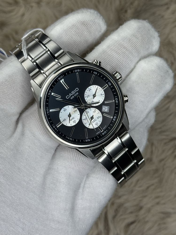 Чоловічий годинник Casio MTP-E515D-1A , оригінал мужские часы