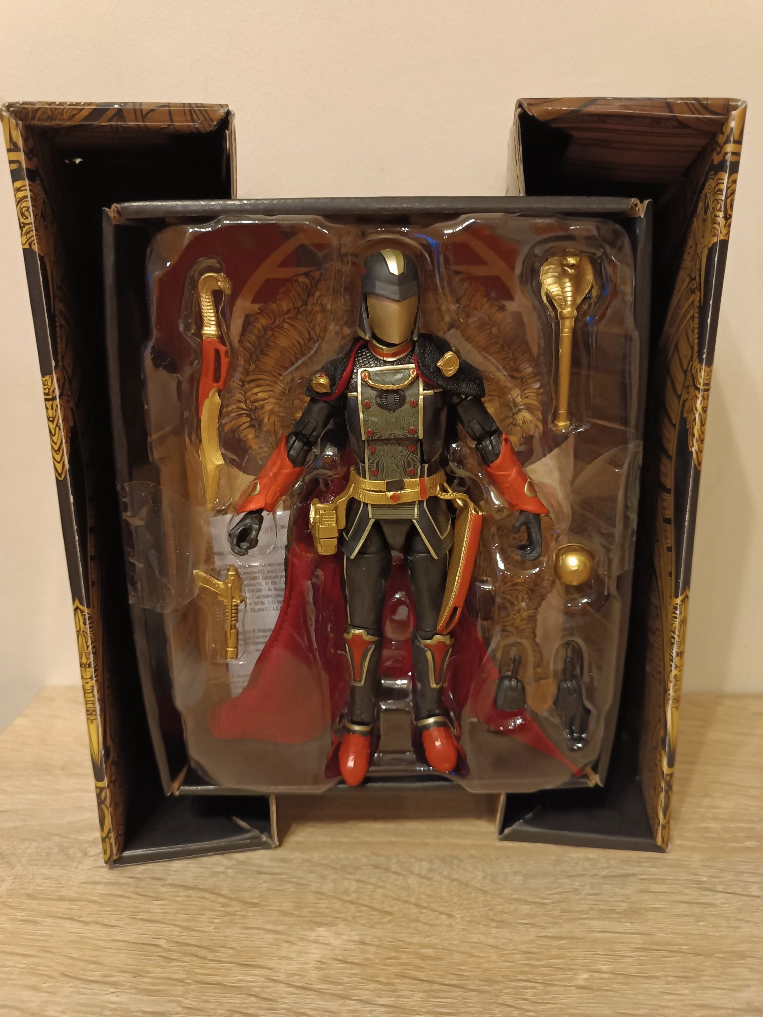 Hasbro G.I. Joe Classified Series Snake Supreme Cobra Commander 6" fig