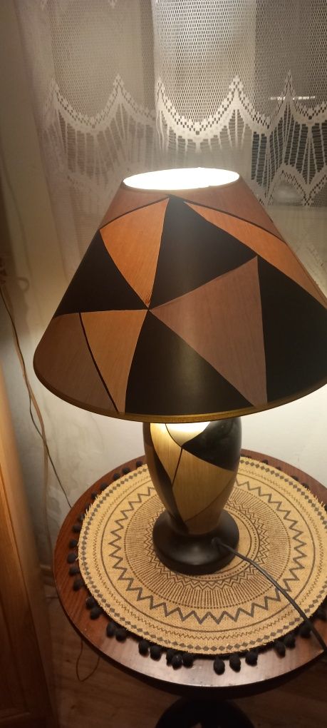 Lampa stojąca, stołowa 51 cm wysoka,