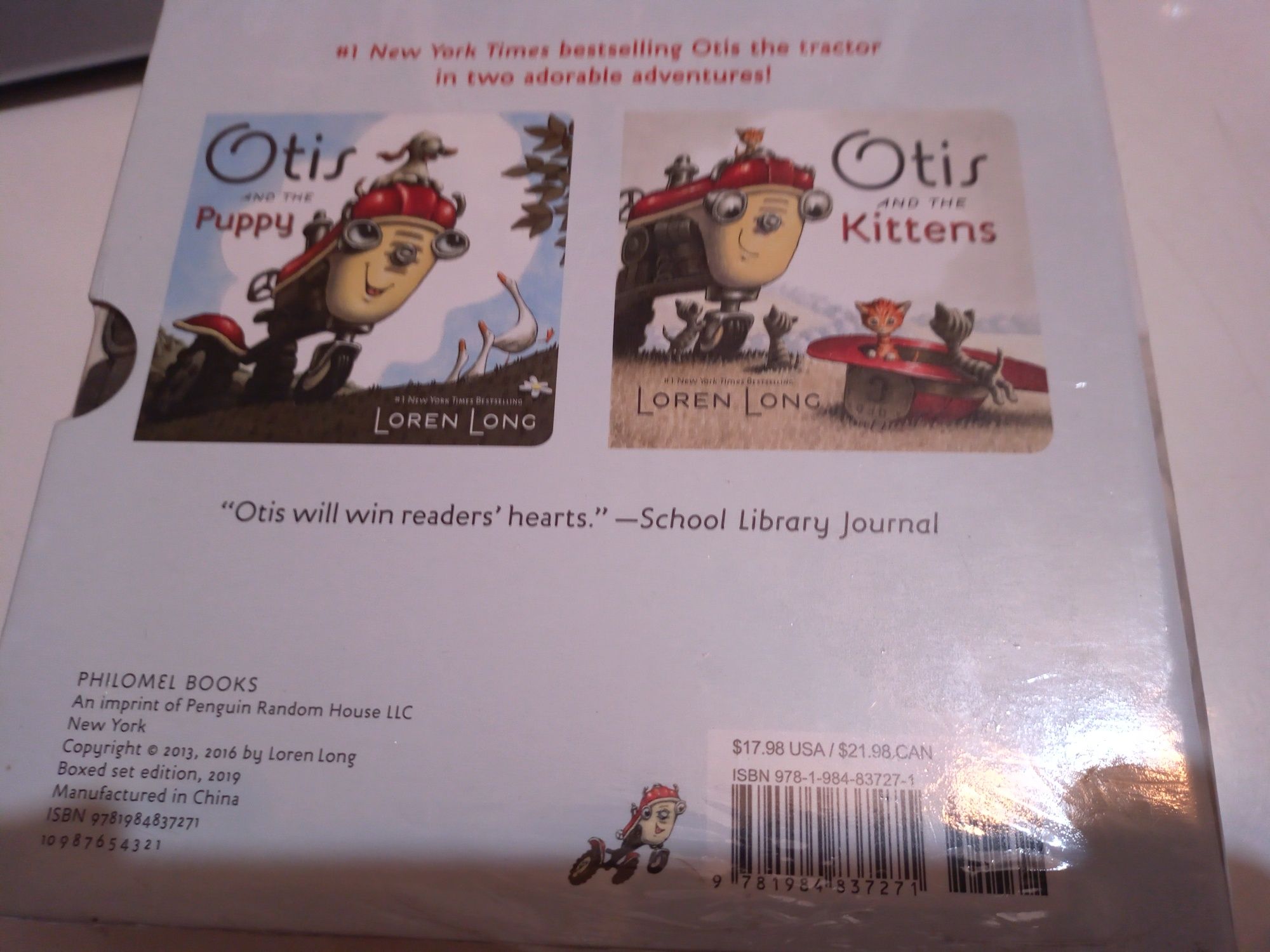 Otis and the Animals Board Book Boxed Set - Long