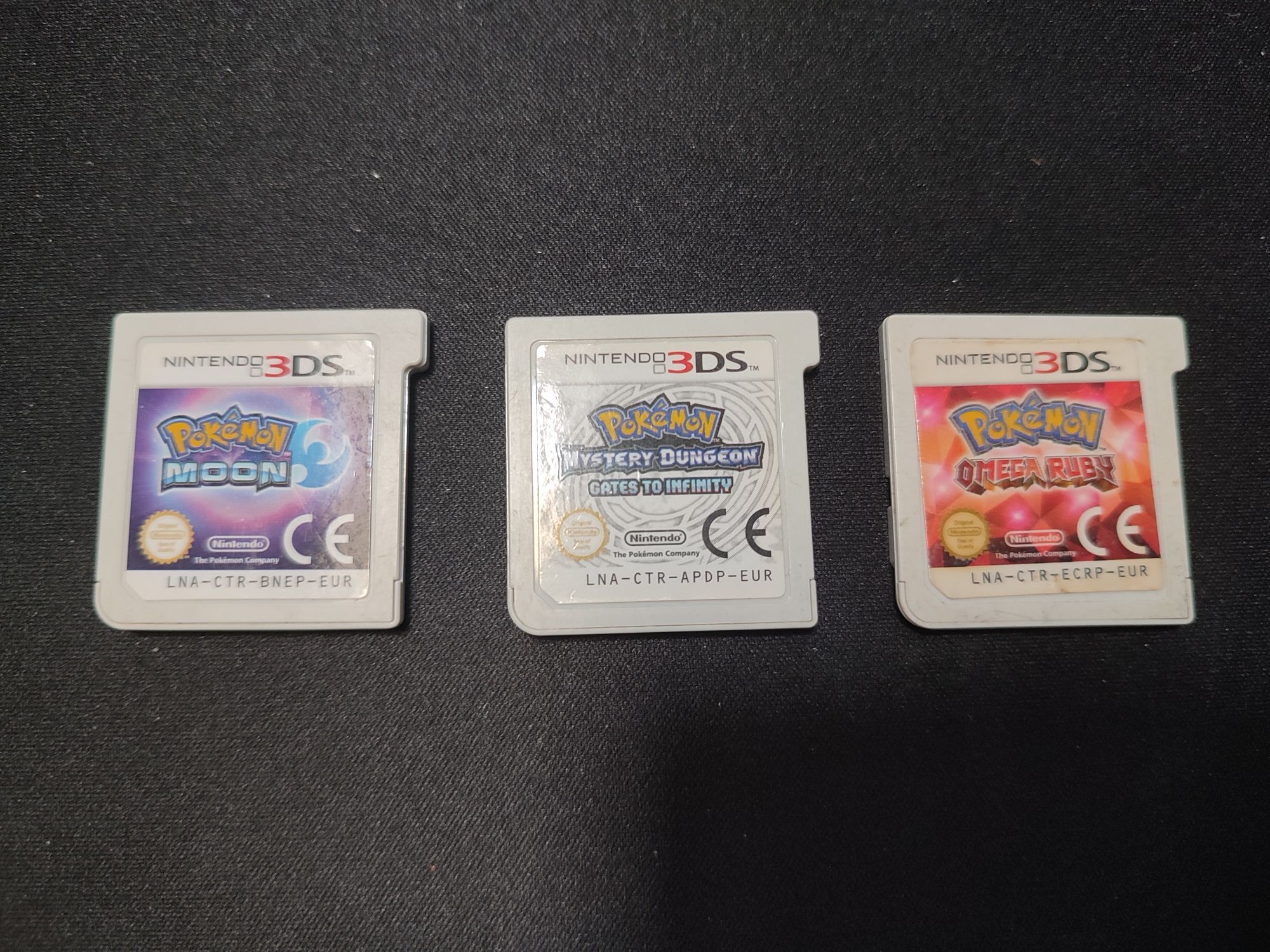Pokémon - 3 jogos para Nintendo 3DS