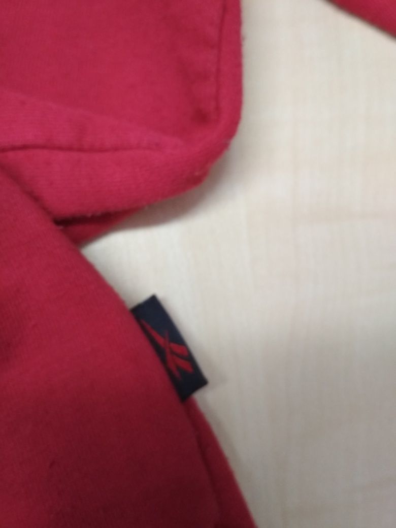 Reebok vintage czerwona bluza M