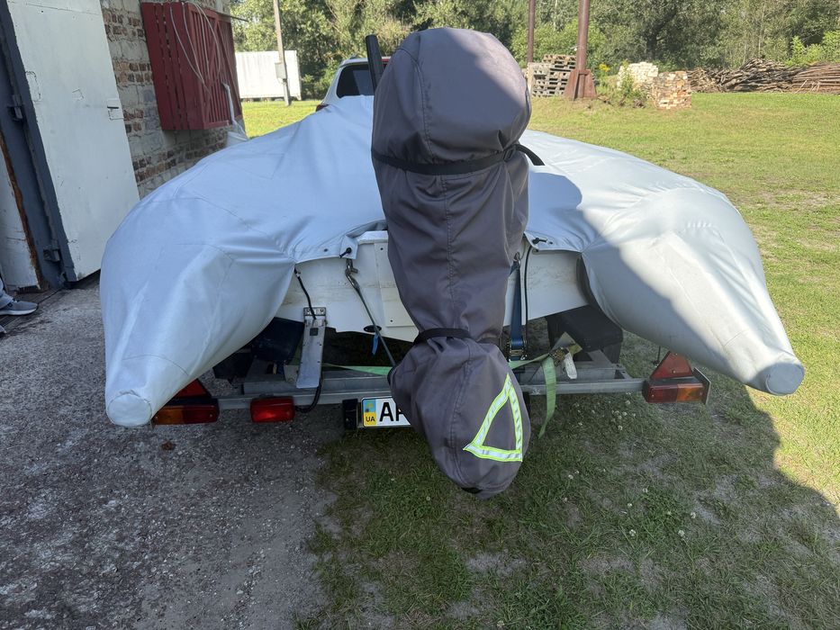 Продам лодку с мотором и эхолотом