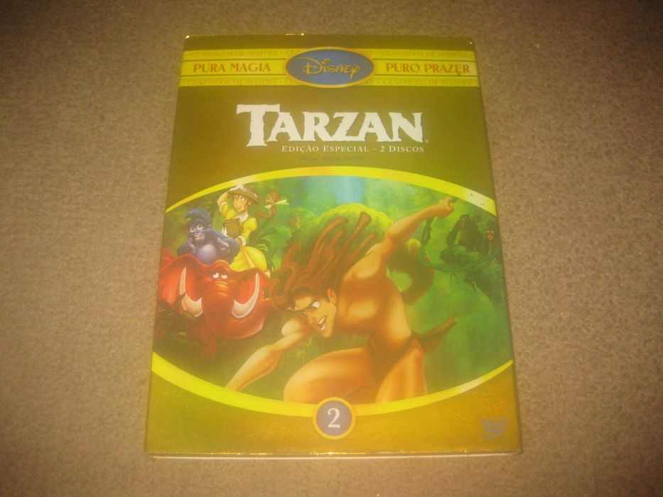 "Tarzan" da Walt Disney/Edição Especial com 2 DVDs e em Slidepack!