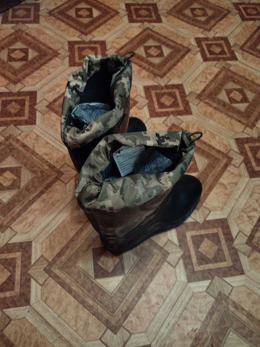 Чоботи ЗСУ утеплені. 43р