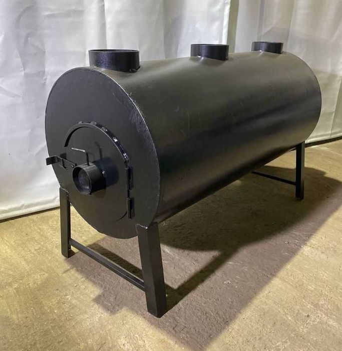 • 65кВт! 6 мм! Обдув! Теплогенератор Печь Буржуйка Булерьян ТИП 04/05