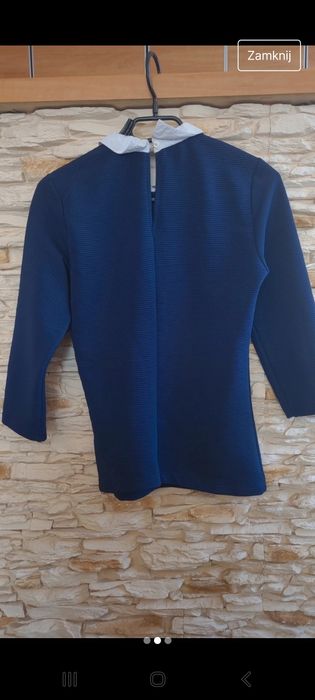 Bluzka z kołnierzykiem rozmiar M Stradivarius