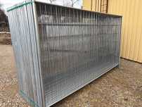 Ogrodzenie tymczasowe budowlane 50 mb komplet panel ażurowy