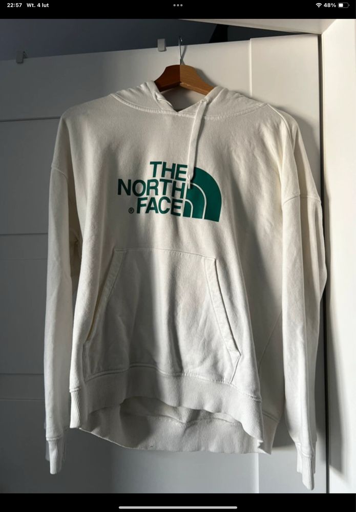 Bluza the north face biała damska M L 38 40